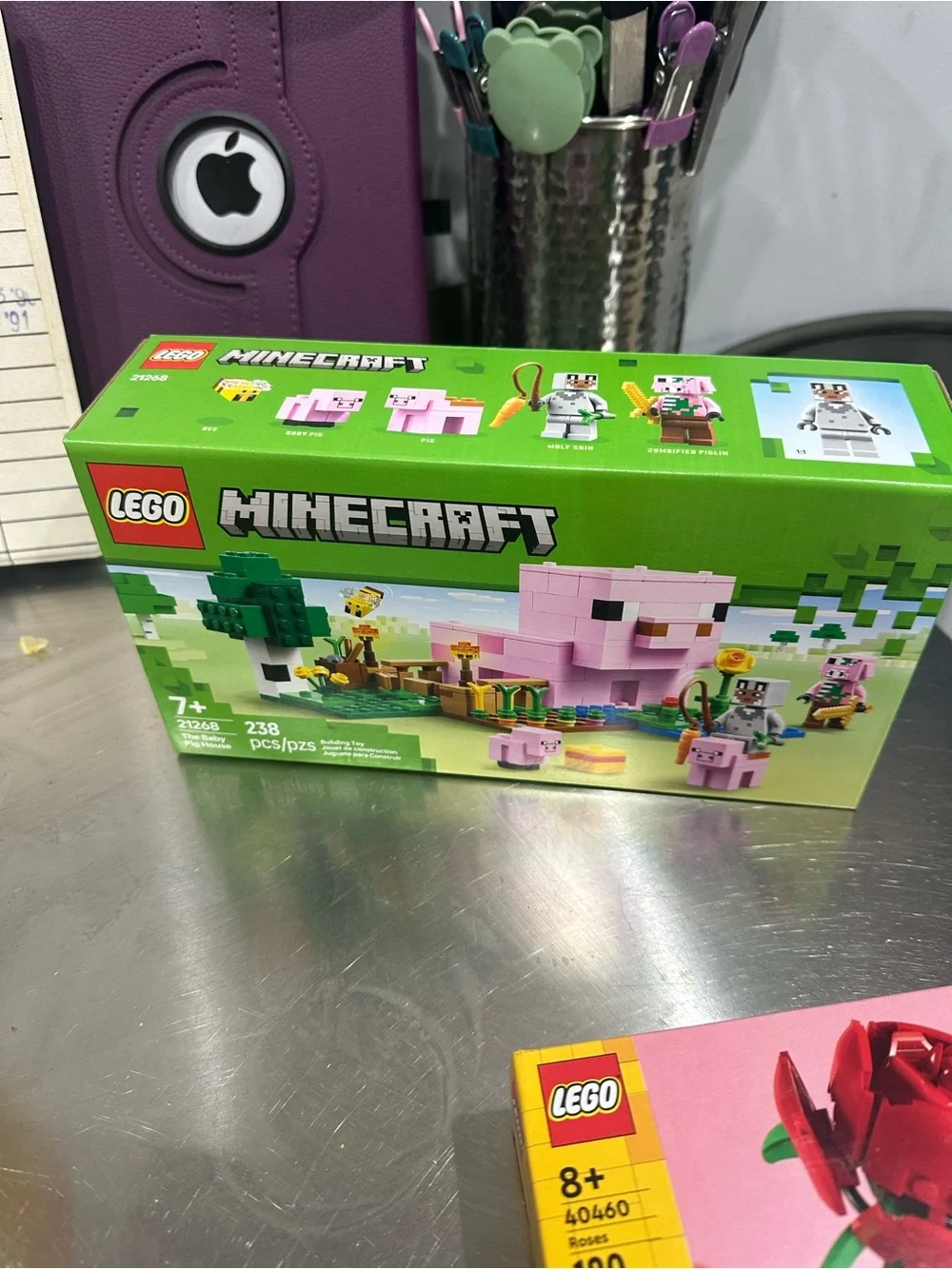 CLOSET CLOSING NIB Floral Box Collection Legos w/ 2 additional sets 6 TOTAL